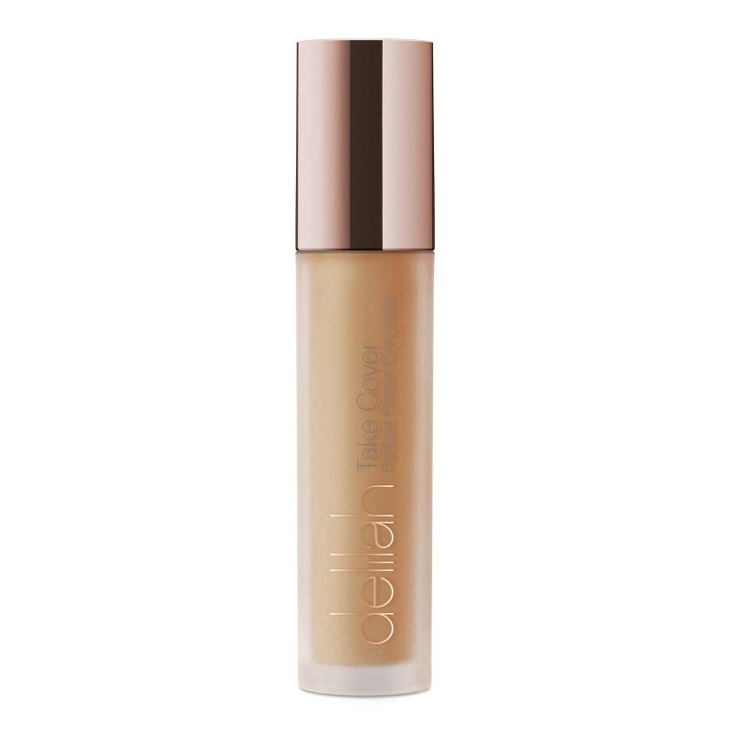 delilah - Take Cover Radiant Cream Concealer - Chashmere - Blendable, Hydrating, Long-Lasting, Light Reflecting, Imperfections Corrector - Enriched with Vitamin E - Medium to Full Coverage - 0.12 Oz - Image 2